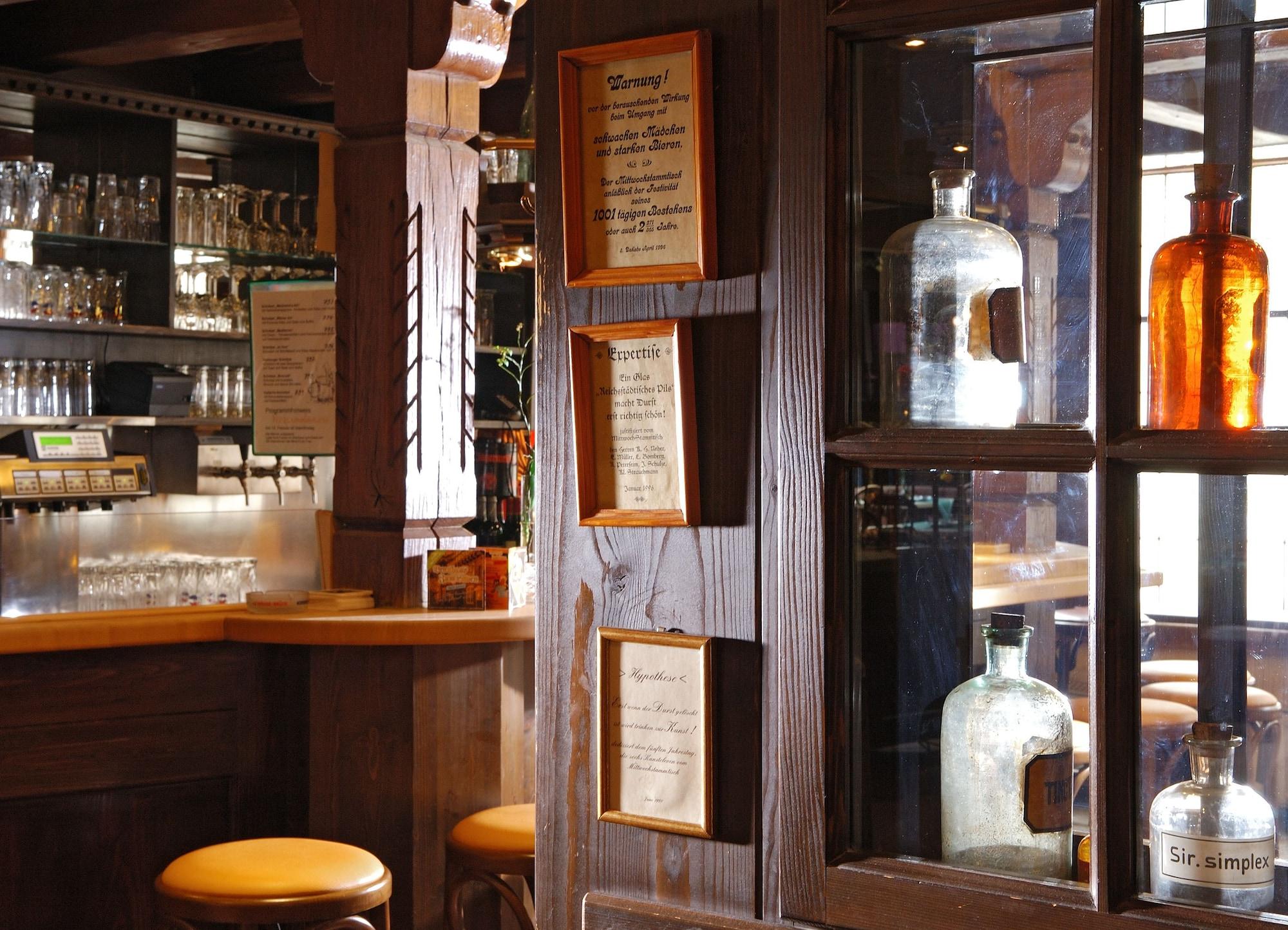 Hotel Brauhaus Zum Loewen Mühlhausen Exterior foto